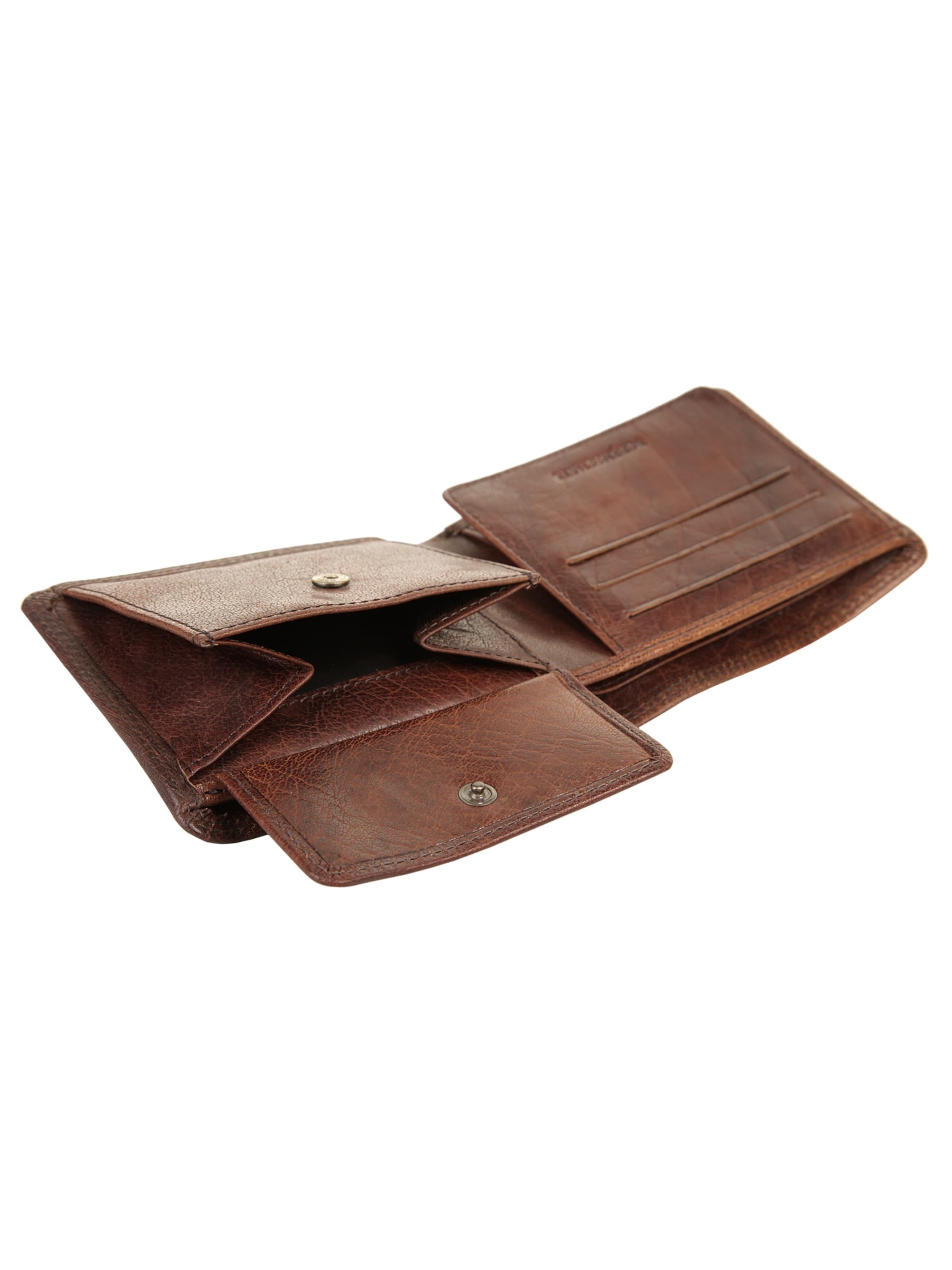 BODENSCHATZ Wallet 'Bodenschatz Geldbörse' in Brown
