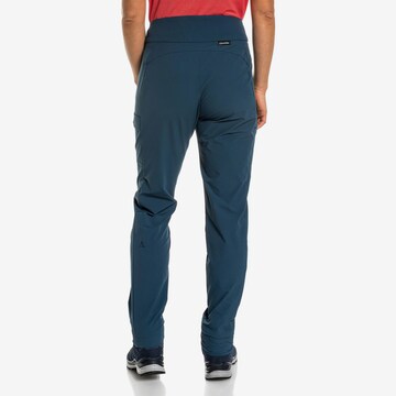 Schöffel Slimfit Spodnie outdoor 'Teisenberg' w kolorze niebieski