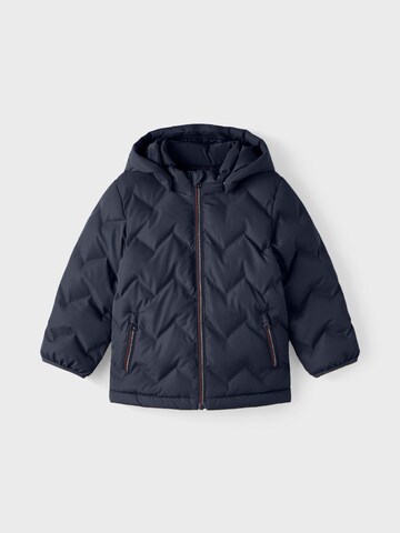 NAME IT Winter Jacket 'Marl' in Blue