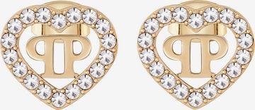 Boucles d'oreilles Philipp Plein en or : devant