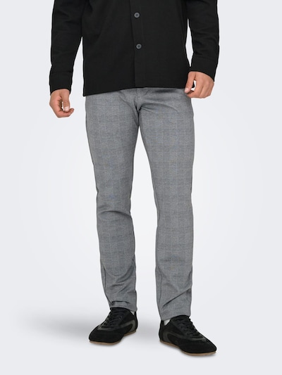 Only & Sons Broek 'Mark' in 28 in de kleur Grijs, Productweergave