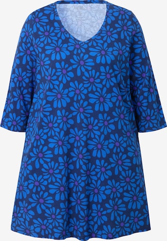 Ulla Popken Shirt in Blau: Vorderseite
