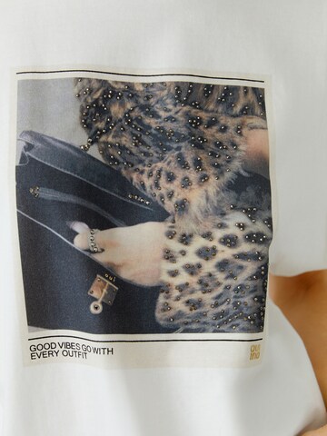OUI T-Shirt in Weiß