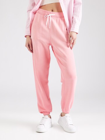 Polo Ralph Lauren Tapered Broek in Roze: voorkant