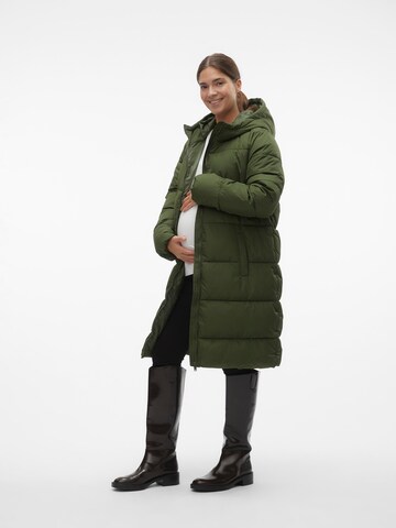 MAMALICIOUS Winter coat 'Ursa' in Green