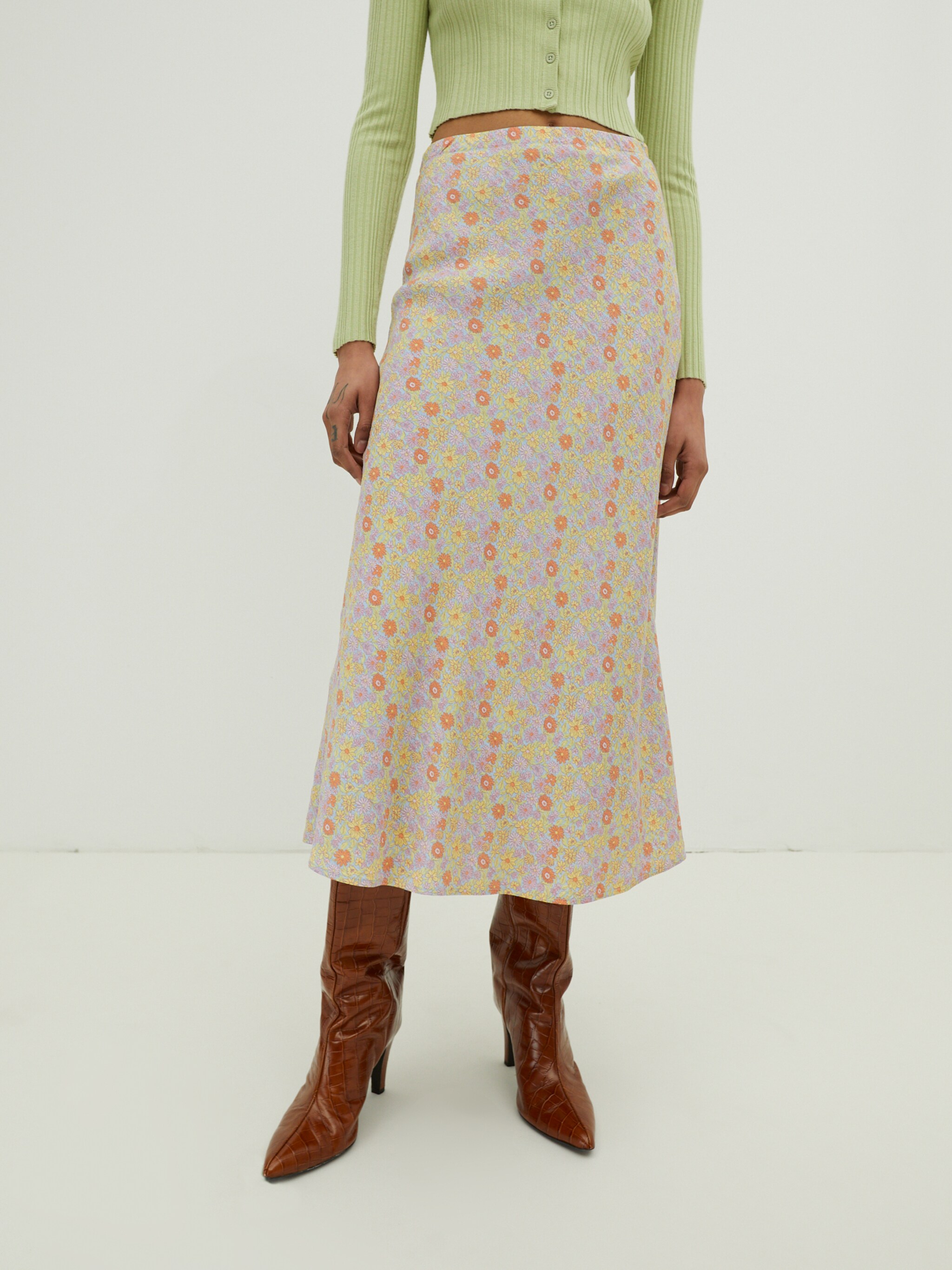 EDITED Produits Jupe 'Liddy' bleu clair