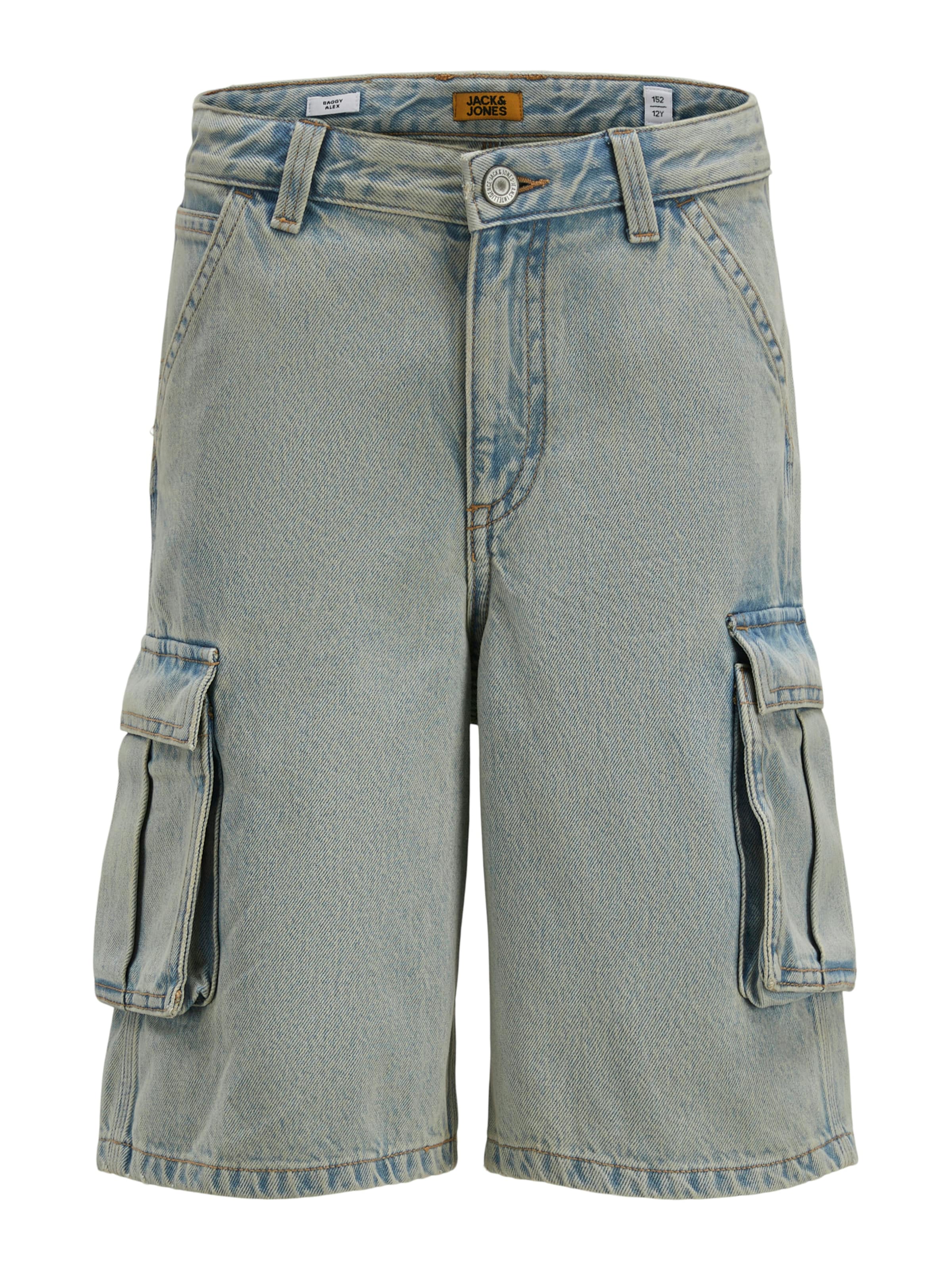 Jack & Jones Junior Baggy Jeans 'JJIALEX' i blå: forside