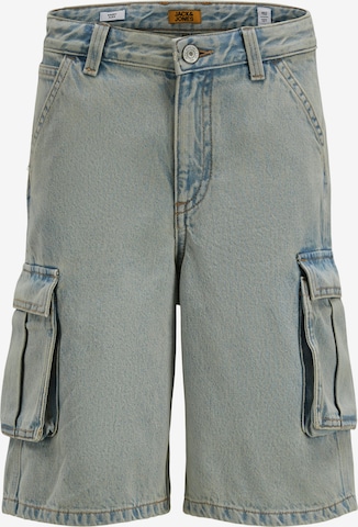 mėlyna Jack & Jones Junior „Baggy“ Džinsai 'JJIALEX': priekis