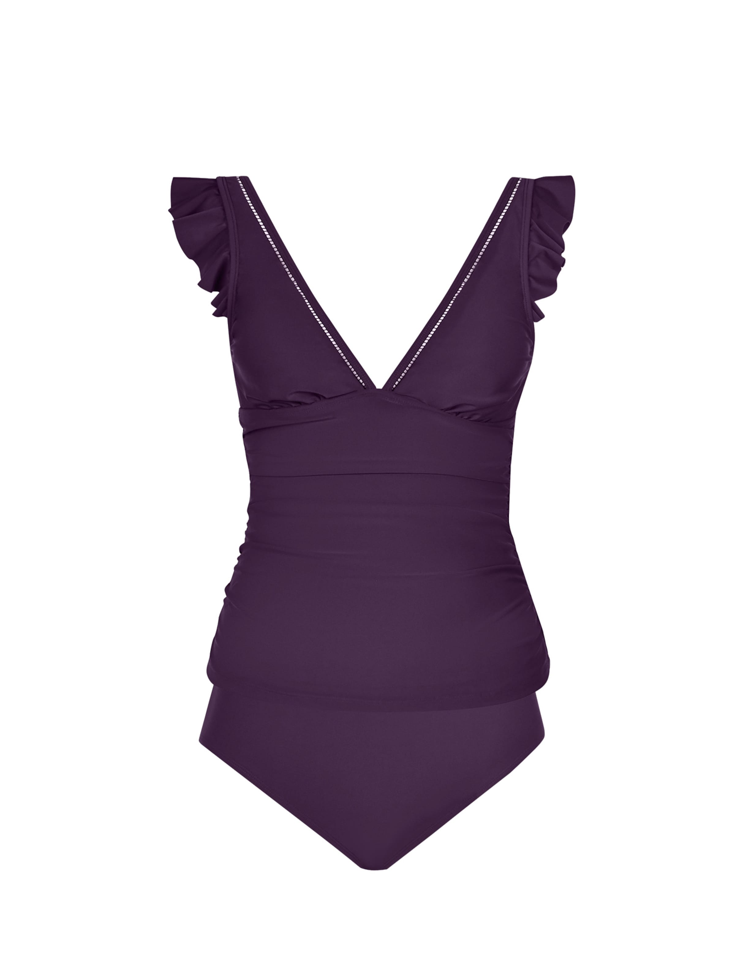 Cupshe Tankini in Lila: Vorderseite