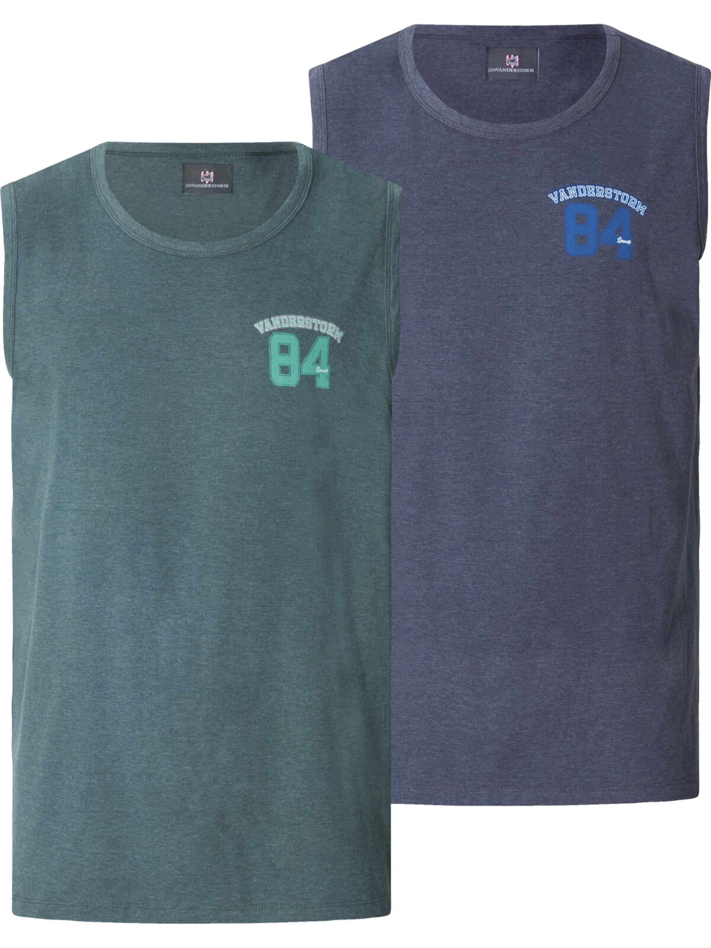 Jan Vanderstorm Shirt 'Poro' in Blue: front