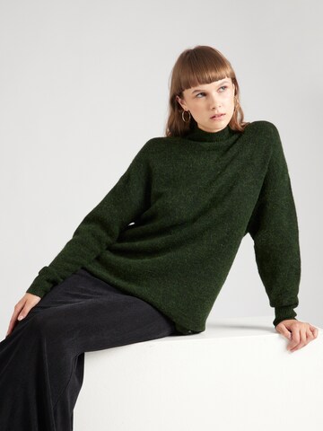 Pullover 'ELLIE' di OBJECT in verde: frontale