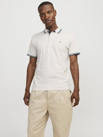 JACK & JONES Poloshirt 'JJPaulos' in Beige: Vorderseite