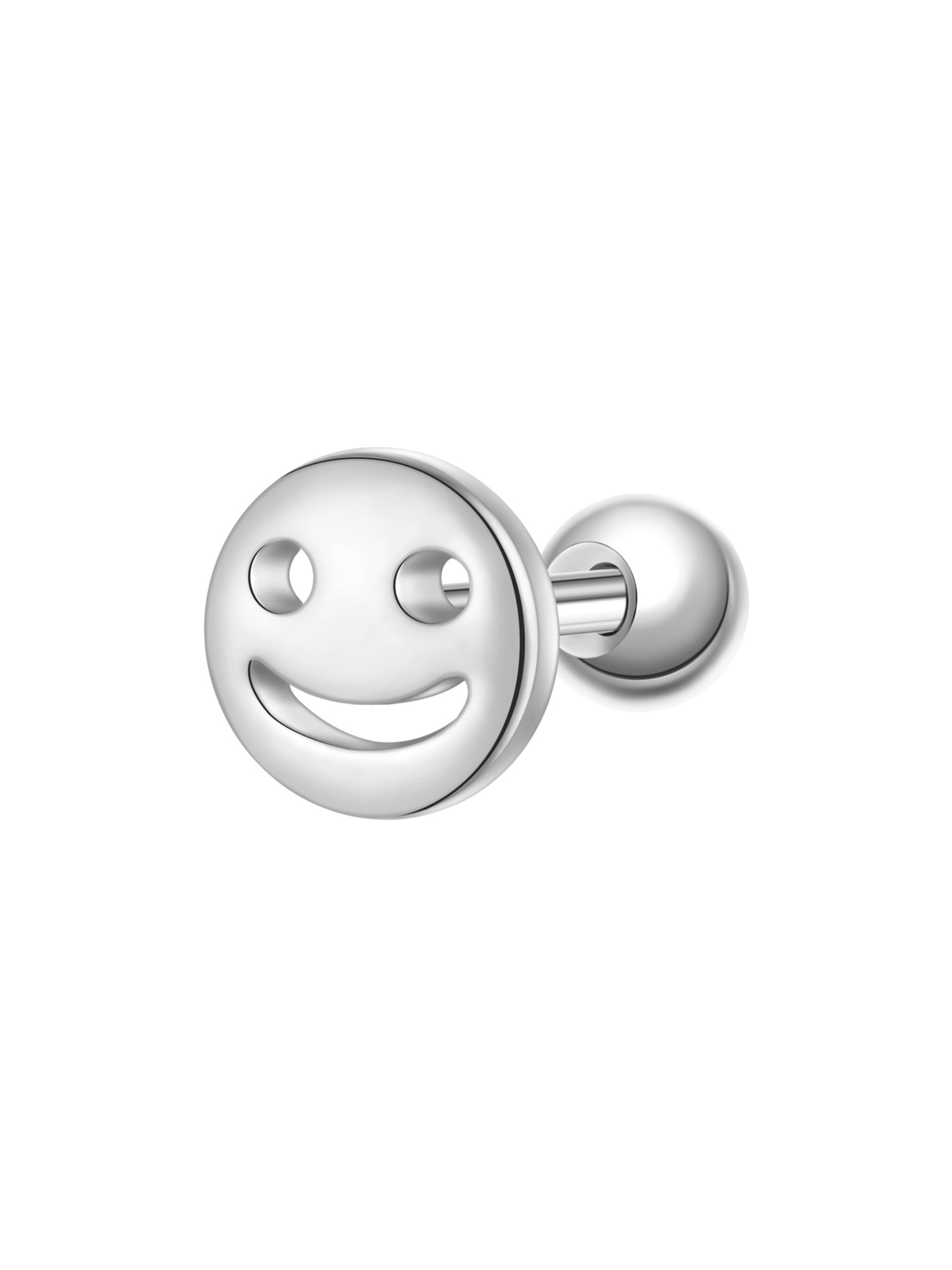 Boucles d'oreilles Glanzstücke München en argent : devant