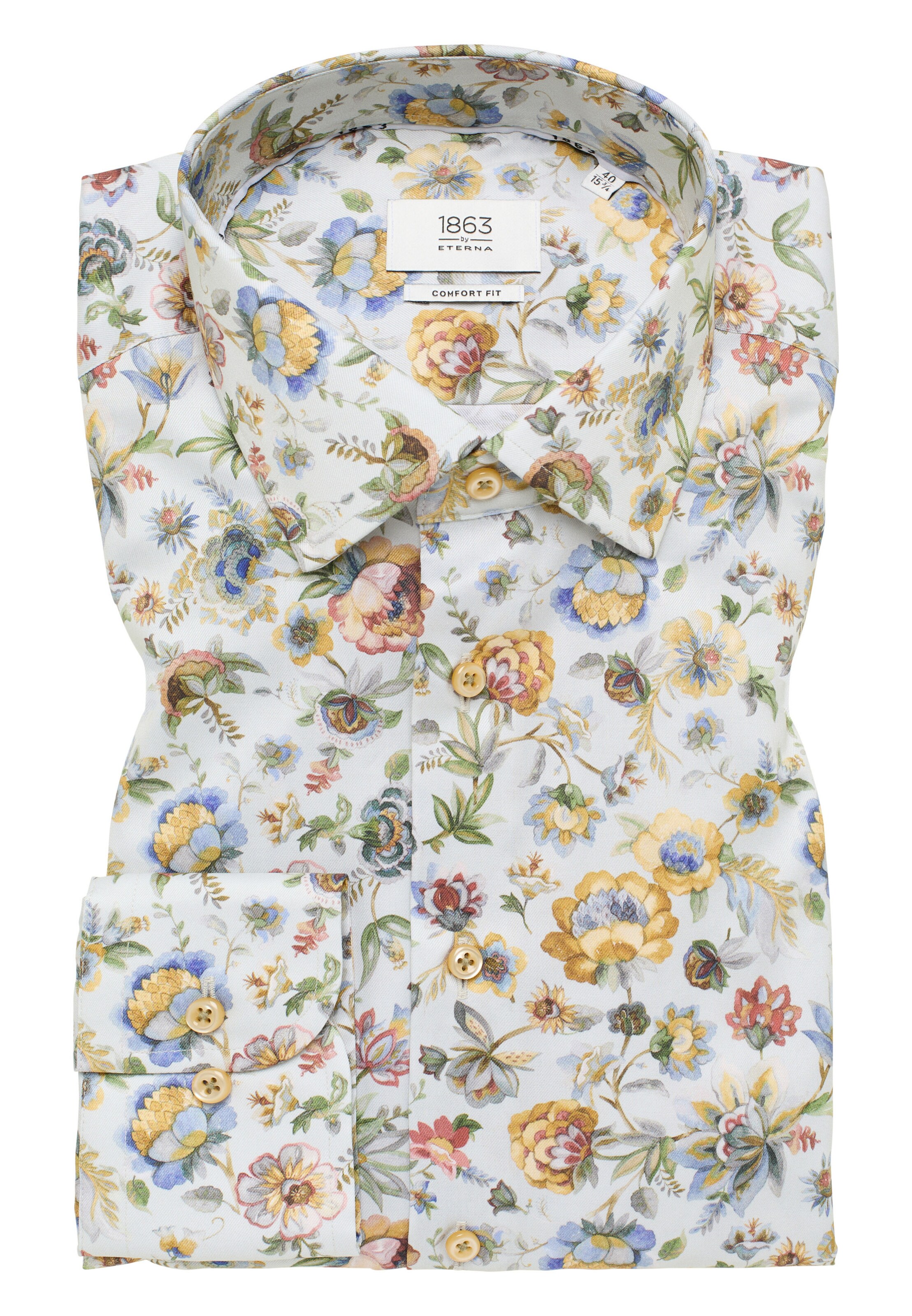 ETERNA Comfort Fit Hemd in Grün