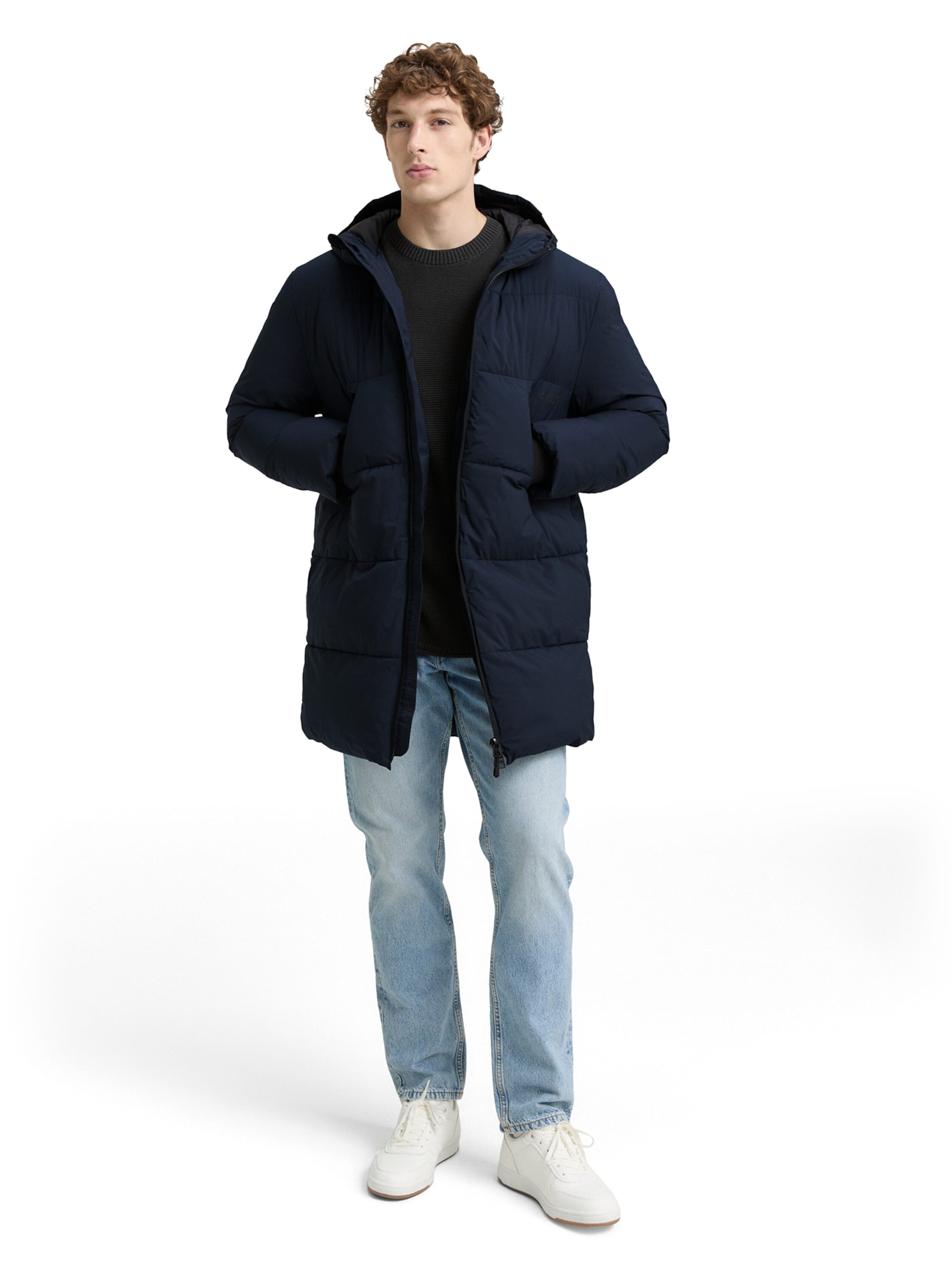 Cappotto invernale di TOM TAILOR DENIM in blu