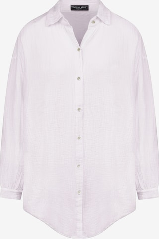 SASSYCLASSY Blouse in White: front