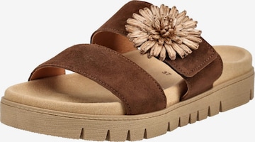 Mule GABOR en marron : devant