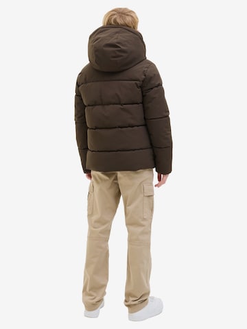 Veste d’hiver 'Global' Jack & Jones Junior en marron
