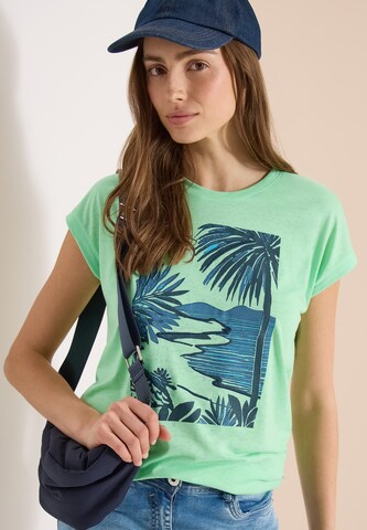 CECIL T-Shirt in Grün: Vorderseite