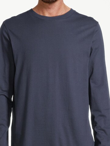 SCHIESSER Pyjama lang 'Night & Home' in Blau