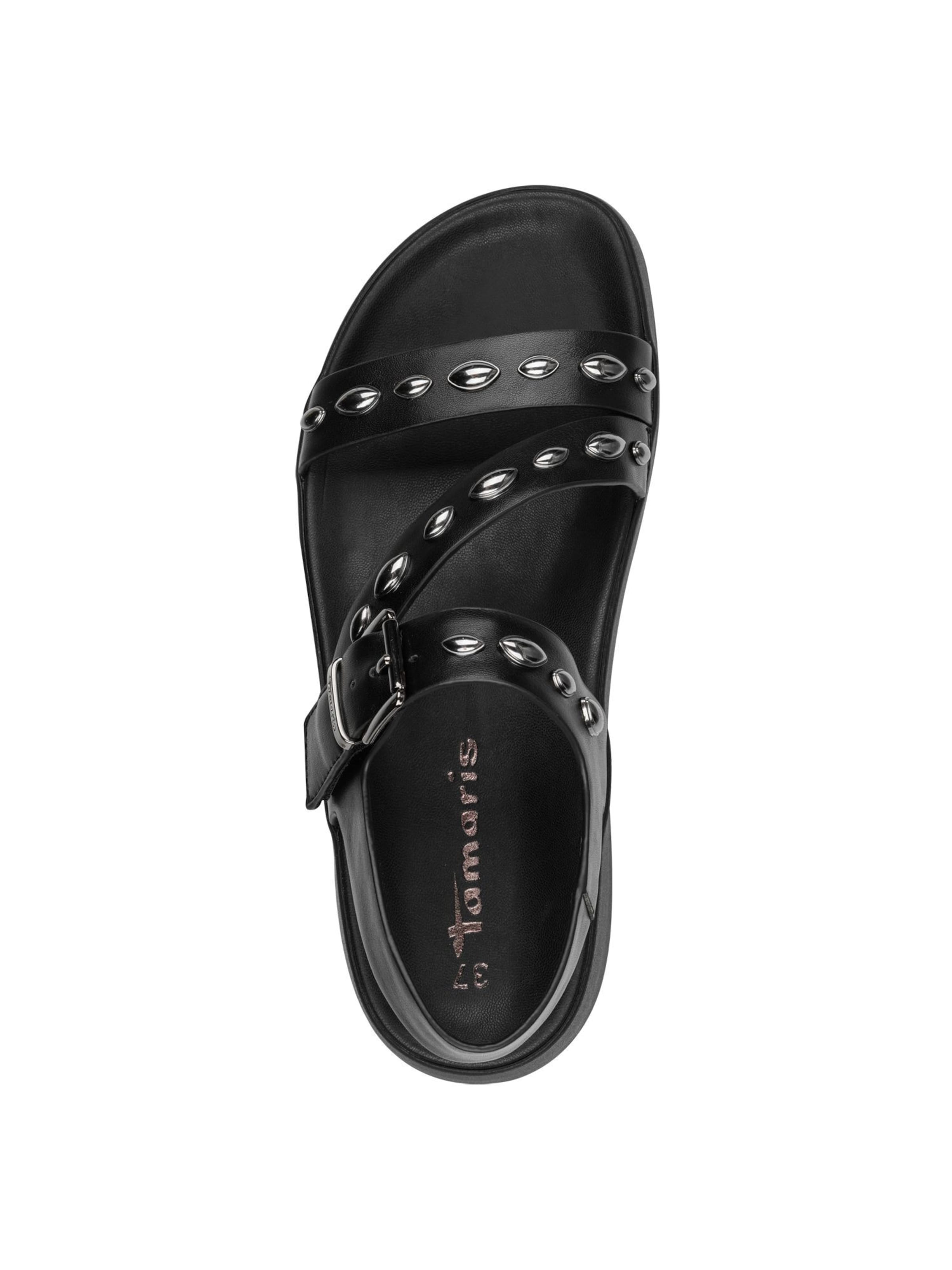 Tamaris Sandaal in Zwart