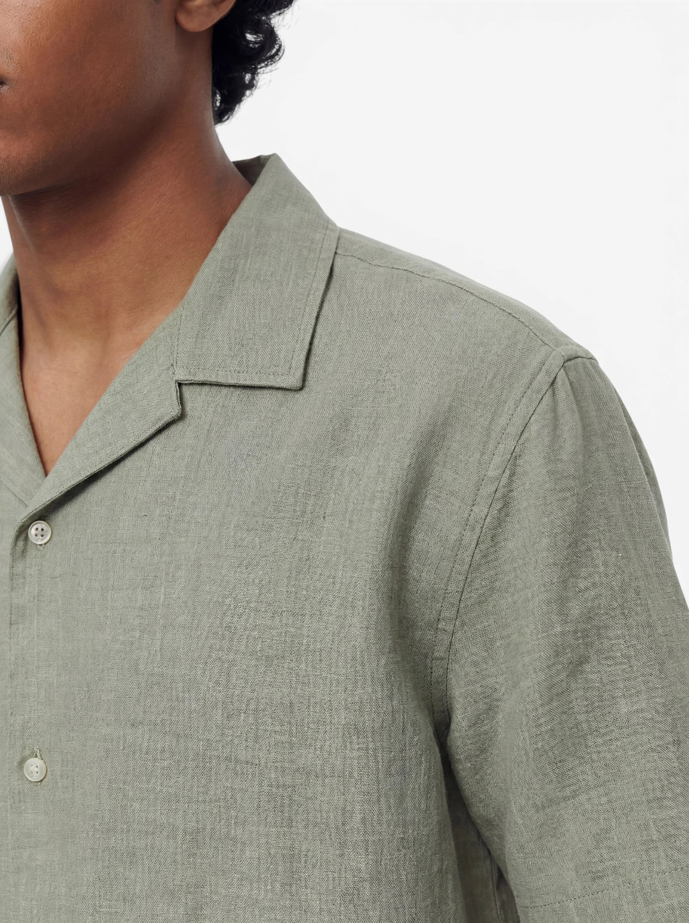 JACK & JONES Comfort Fit Hemd 'JJESummer' in Grün