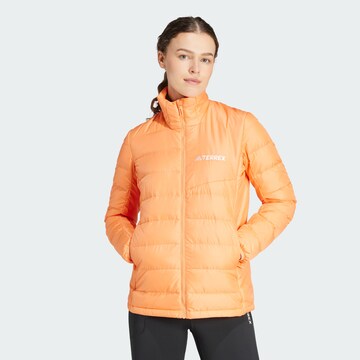 ADIDAS TERREX Outdoor jacket in Orange: front
