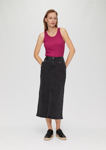 s.Oliver Skirt in Black