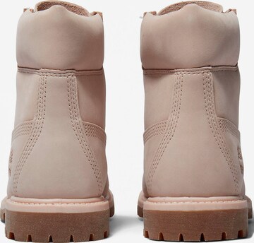 TIMBERLAND Lace-Up Ankle Boots '6in Premium' in Pink