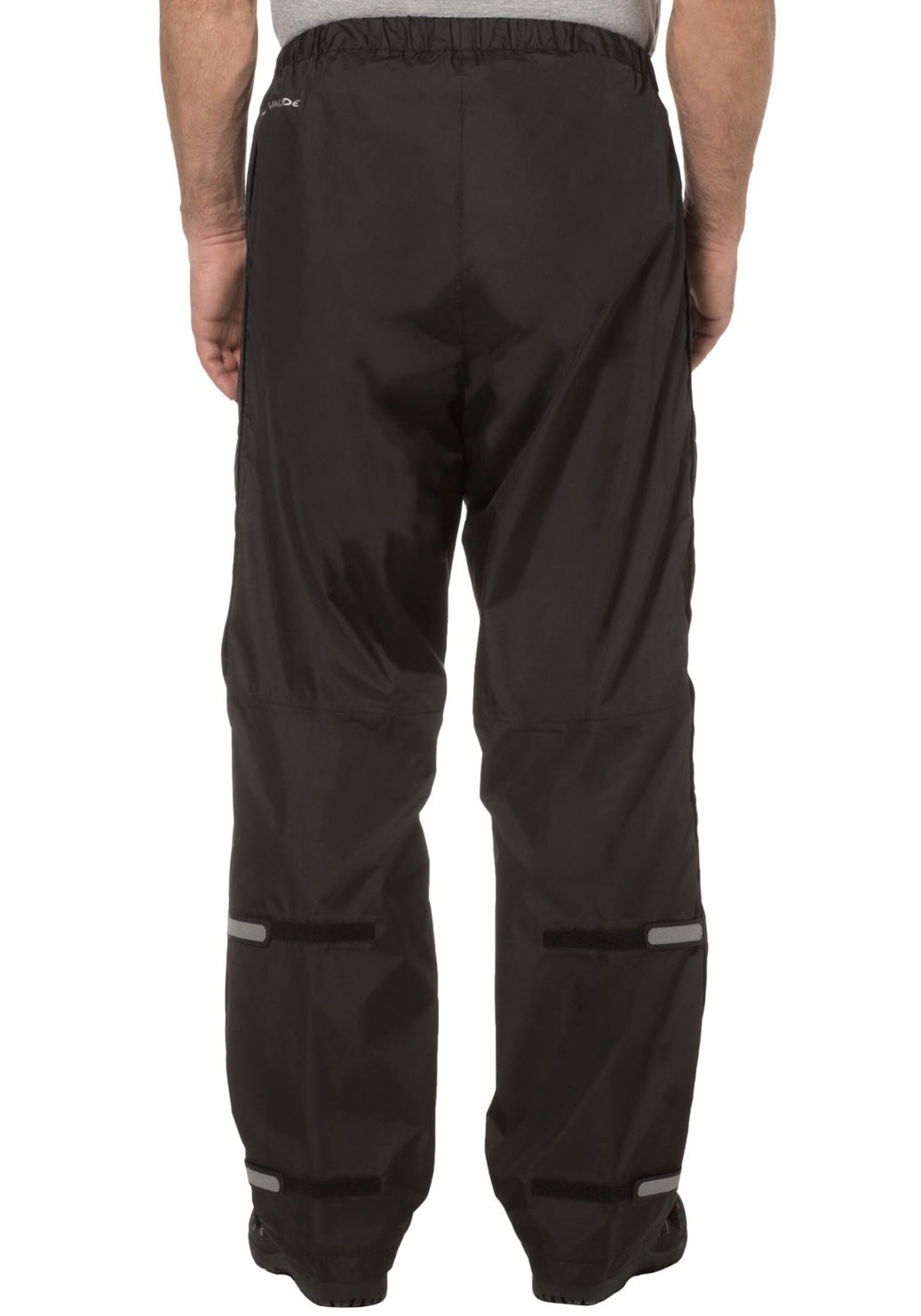 VAUDE Tapered Outdoorhose 'Fluid II' in Schwarz