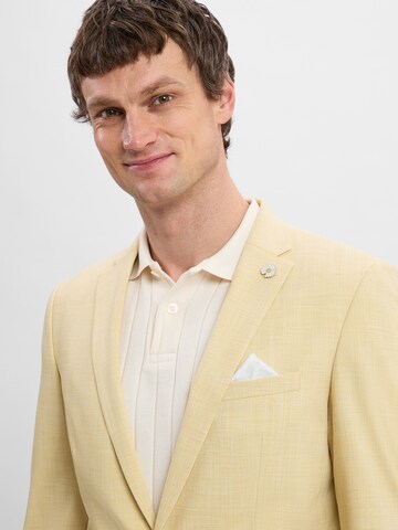 Finshley & Harding London Slimfit Sakko 'Brixdon' in Gelb