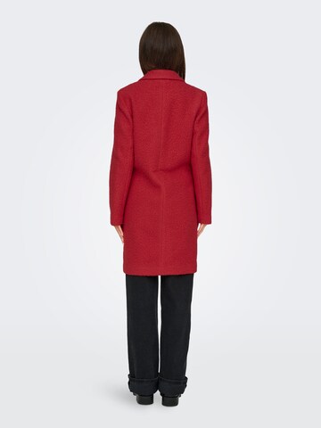 Manteau mi-saison 'ONLVALERIA' ONLY en rouge