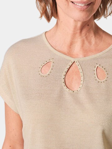 T-shirt Goldner en beige