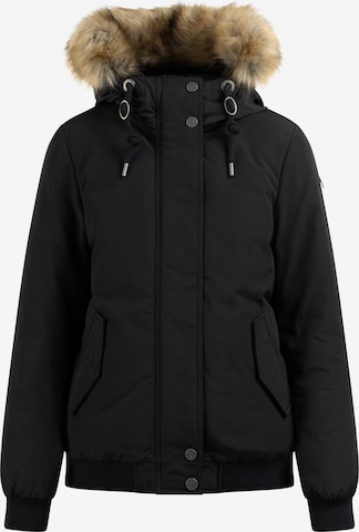 DreiMaster Vintage Zimska jakna | črna barva: sprednja stran