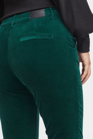PULZ Jeans Regular Broek 'Mila' in Groen
