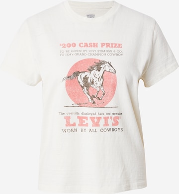 LEVI'S ® T-shirt 'CLASSIC' i vit: framsida