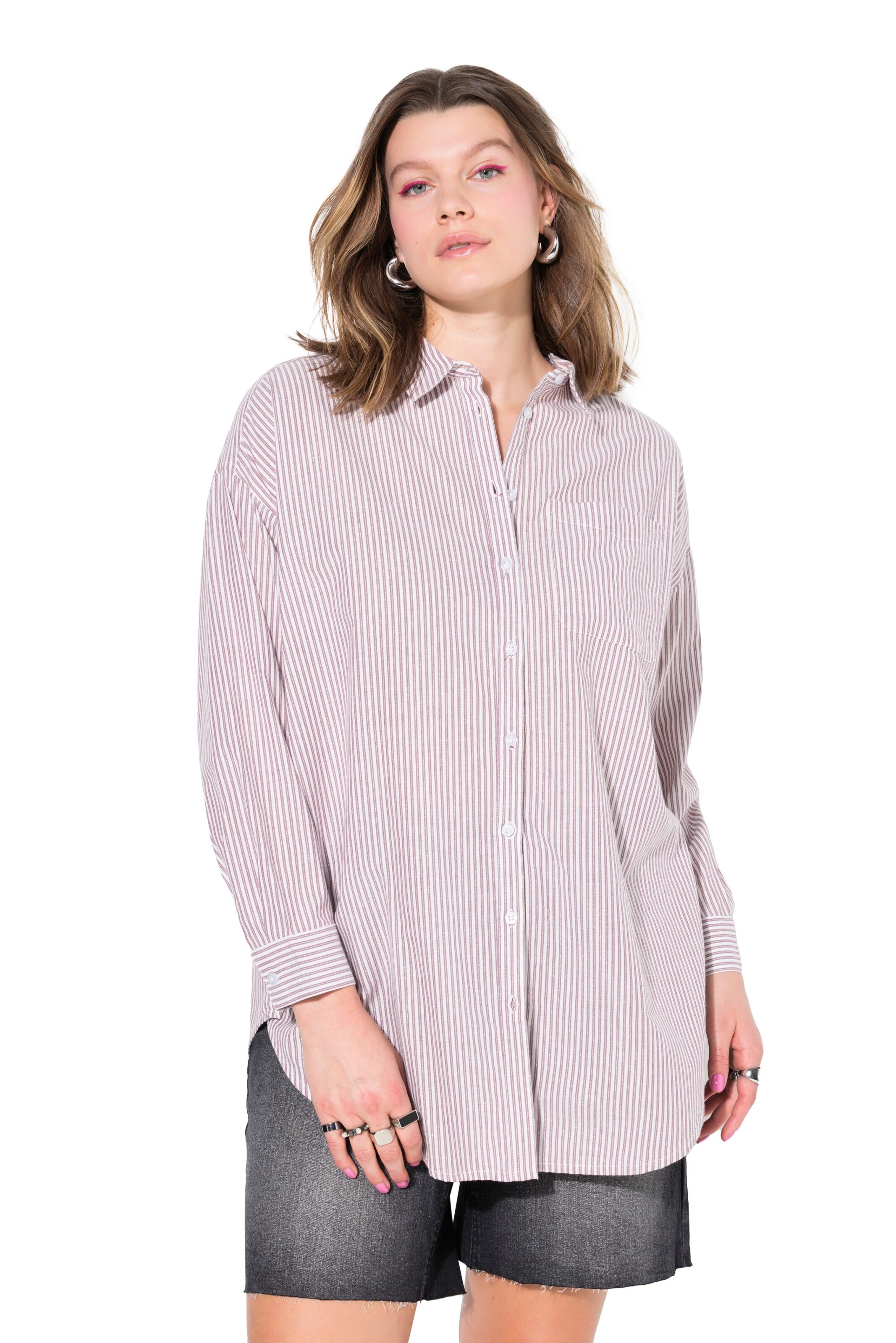 Studio Untold Bluse in Lila: Vorderseite