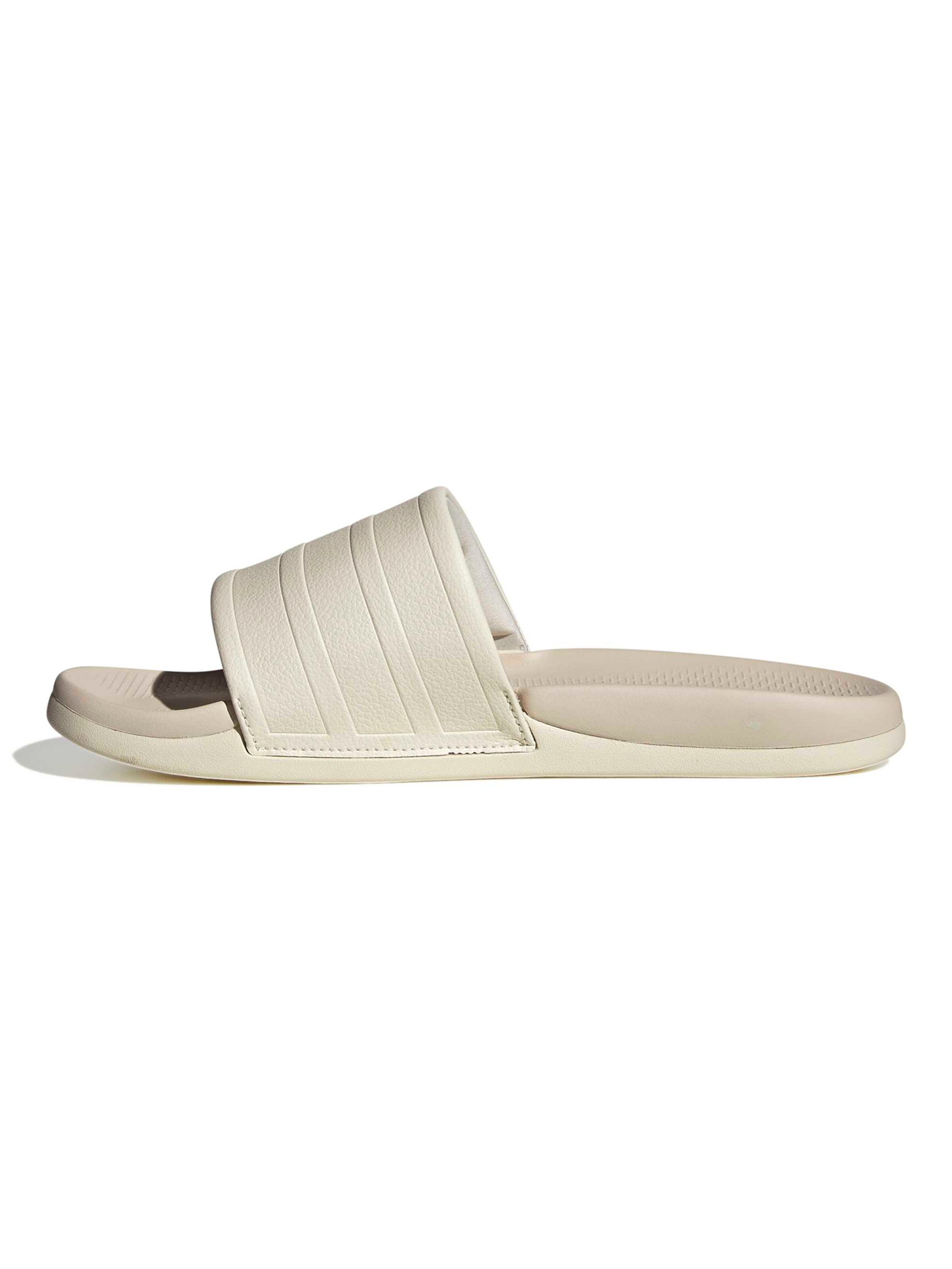ADIDAS SPORTSWEAR Чехли 'ADILETTE COMFORT 2.0' в бяло: отпред