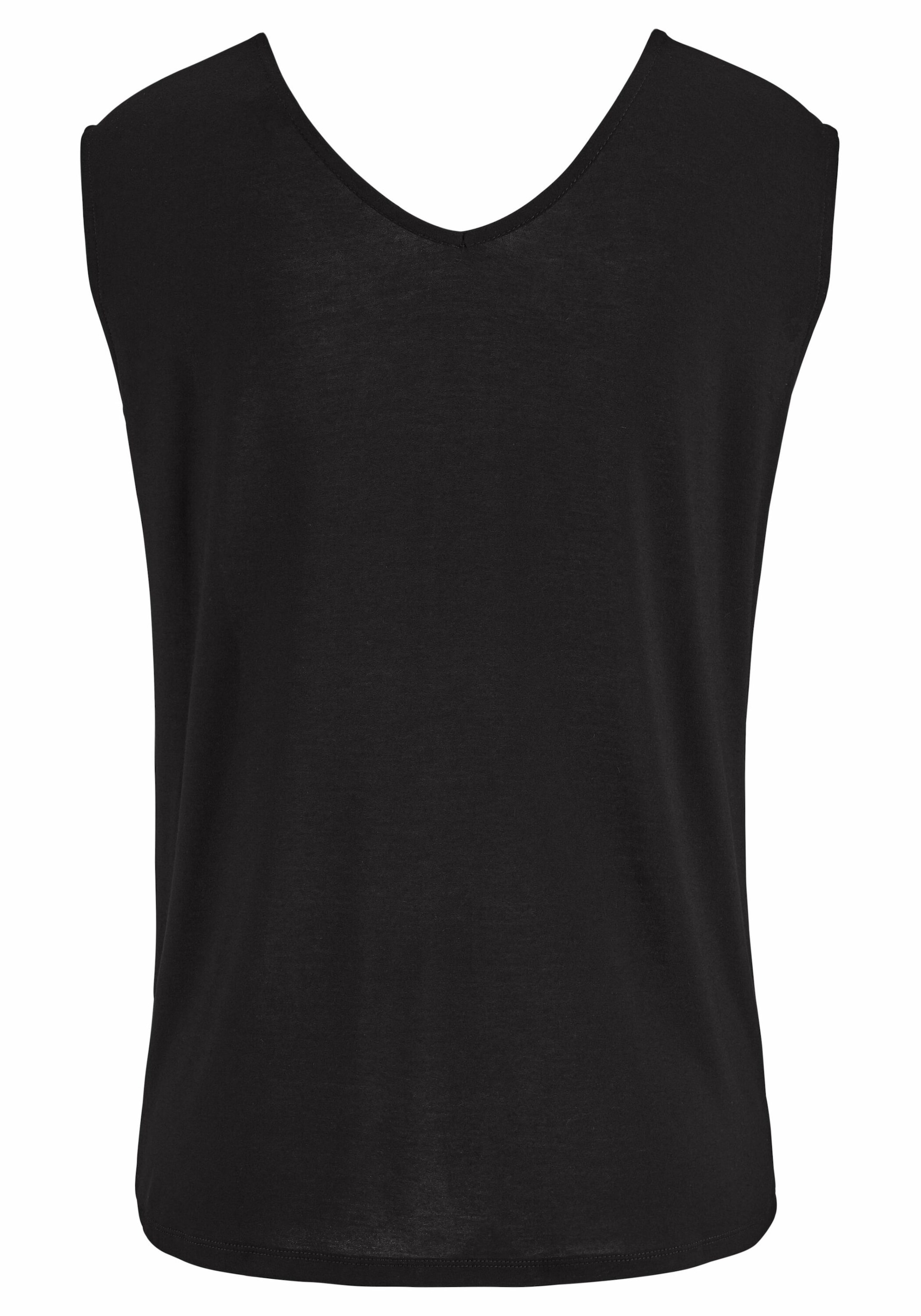 s.Oliver - Camiseta en negro
