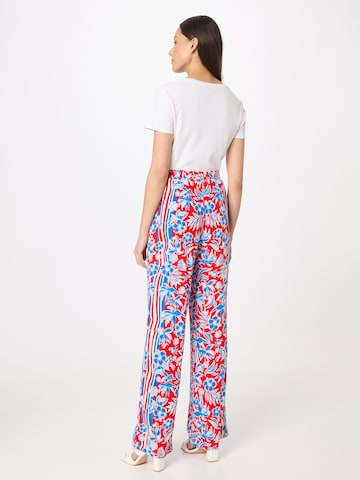 Wide Leg Pantalon TOMMY HILFIGER en rouge