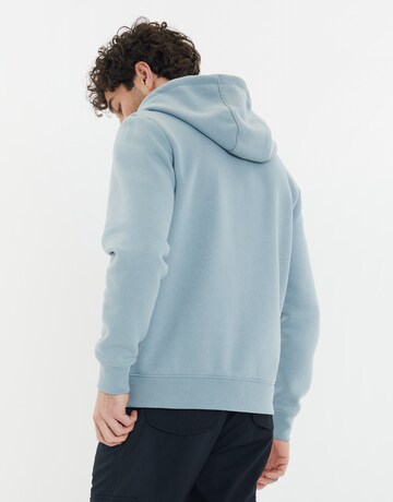 Threadbare Zip-Up Hoodie in Blue