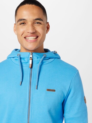 Ragwear Zip-Up Hoodie 'NATE' in Blue