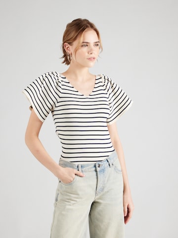 Pull-over 'GINNY' VERO MODA en blanc : devant