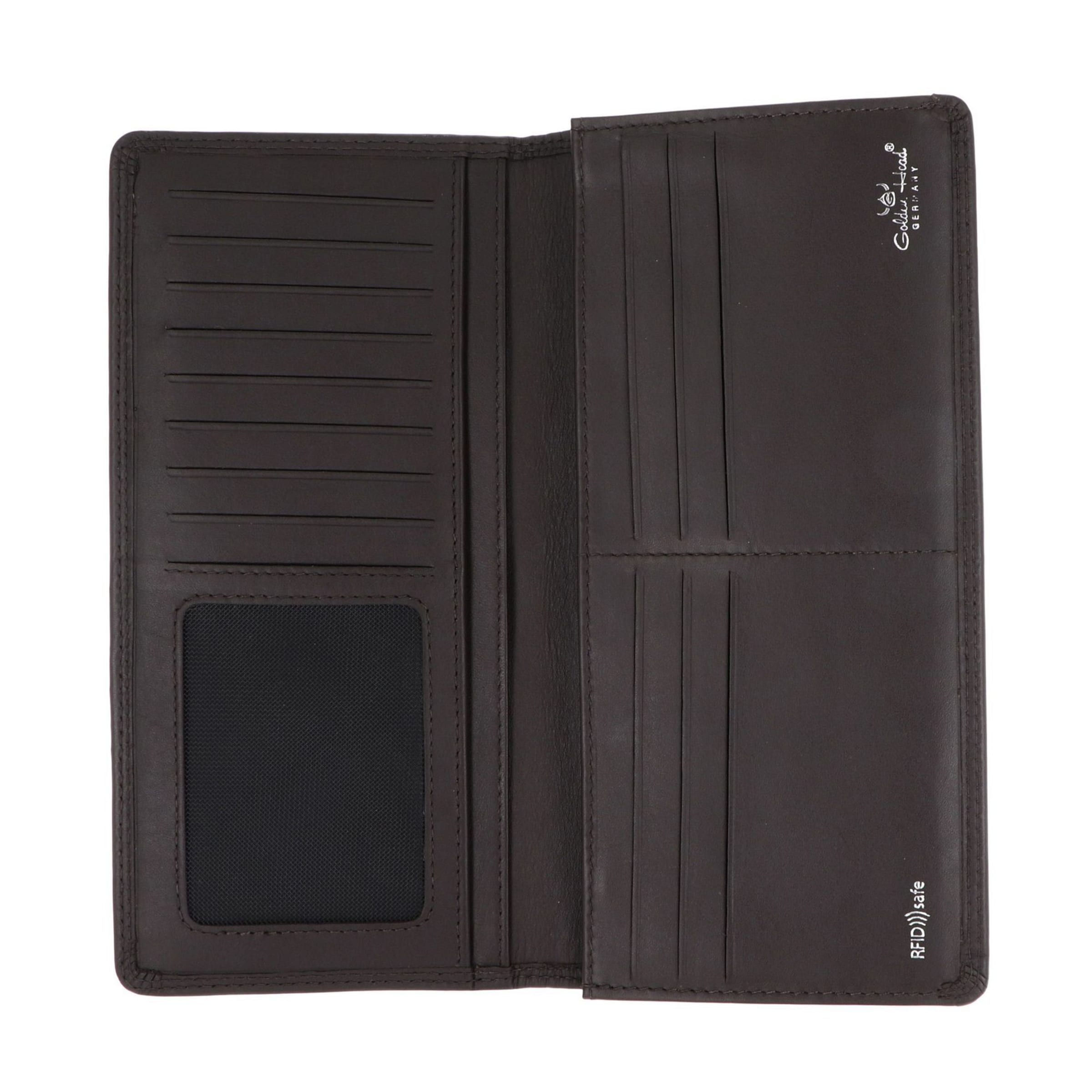 GOLDEN HEAD Wallet 'Polo' in Brown