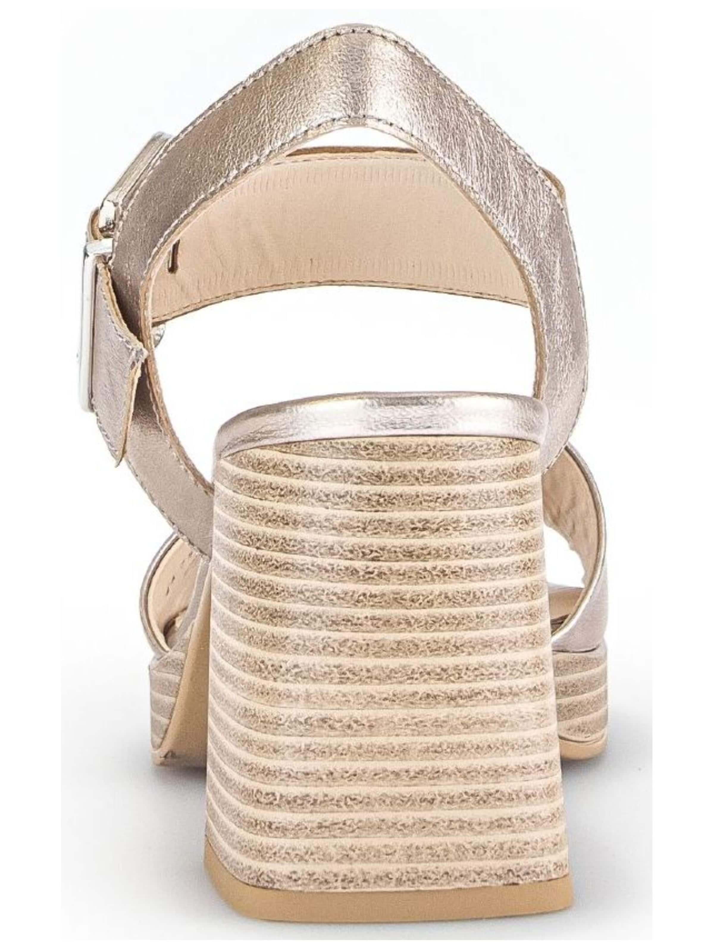 GABOR Sandale in Gold