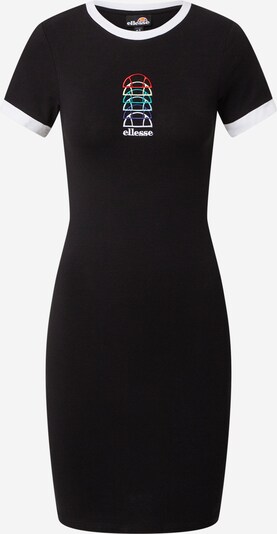 ELLESSE Kleid 'Ninetta' in smaragd / dunkellila / rot / schwarz / weiß, Produktansicht