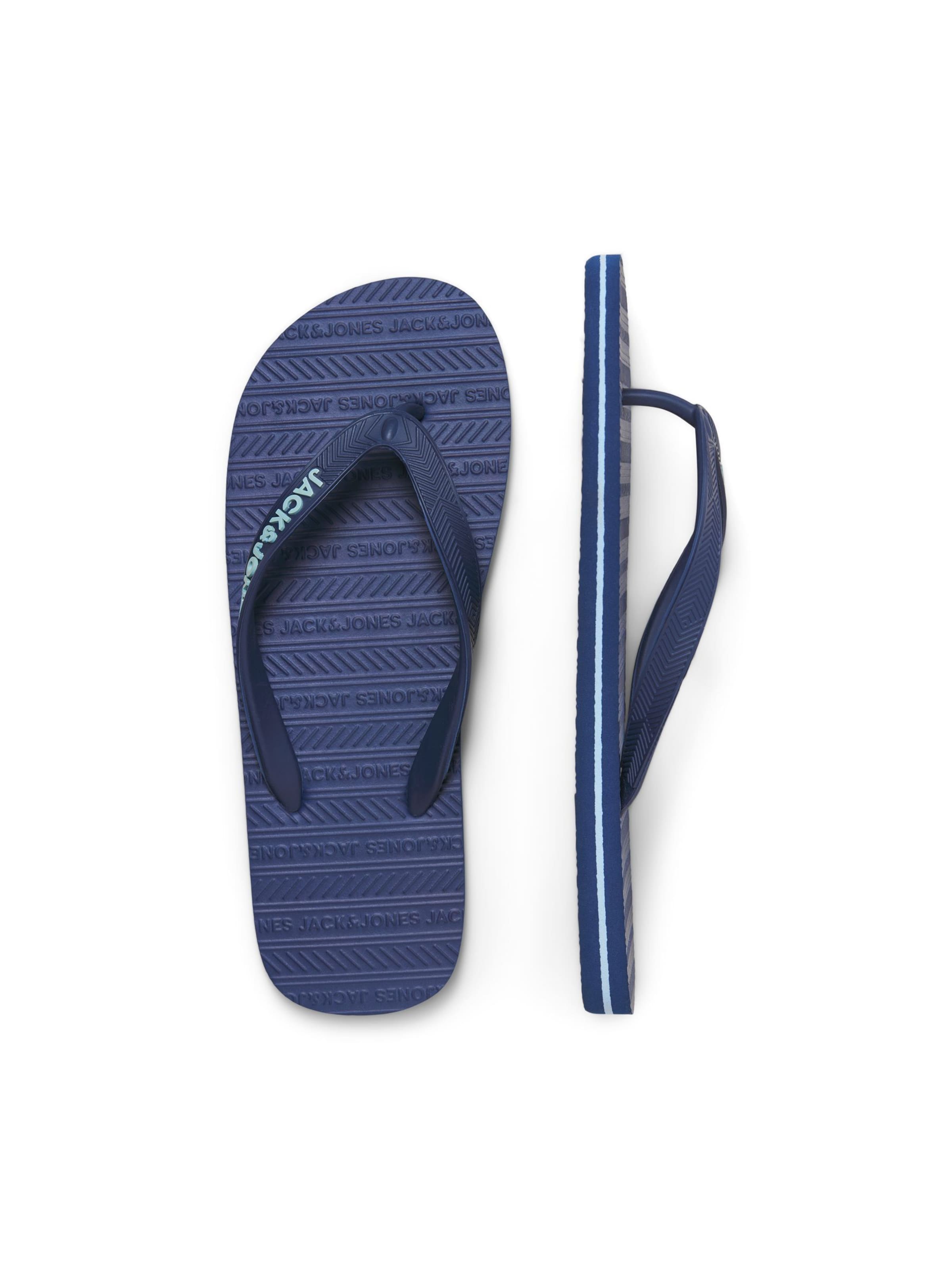 JACK & JONES T-bar sandals in Blue