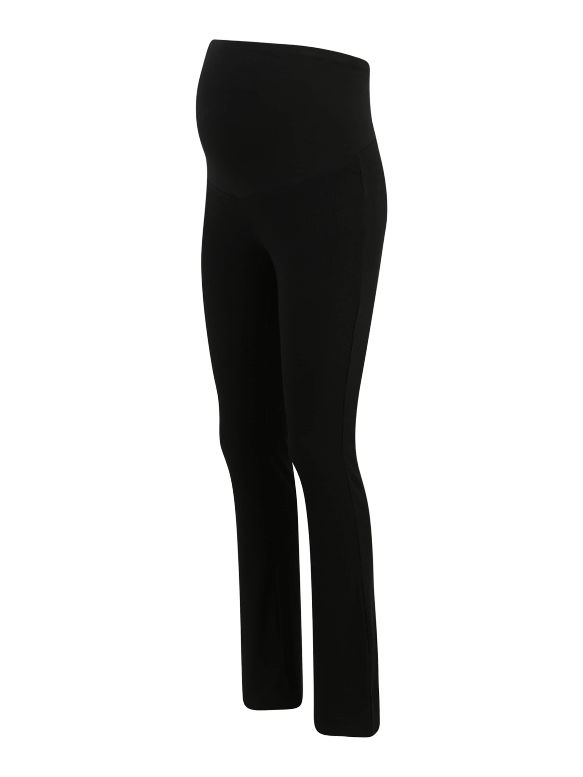 Regular Pantalon 'Amelia' Lindex Maternity en noir : devant