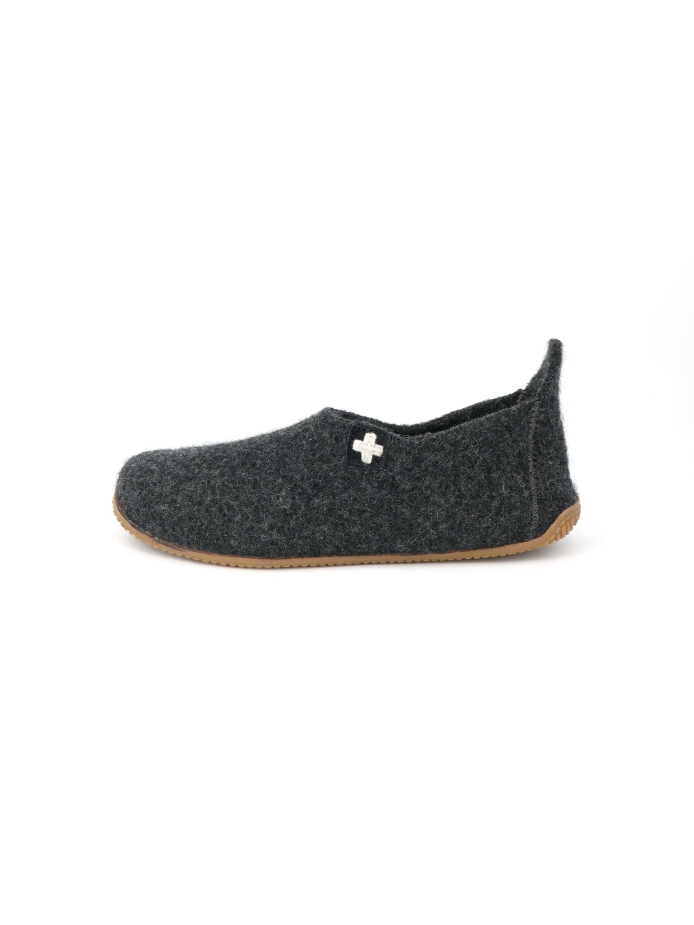 Living Kitzbühel Slippers 'Hahnenkamm Hahnenkamm' in Grey: front