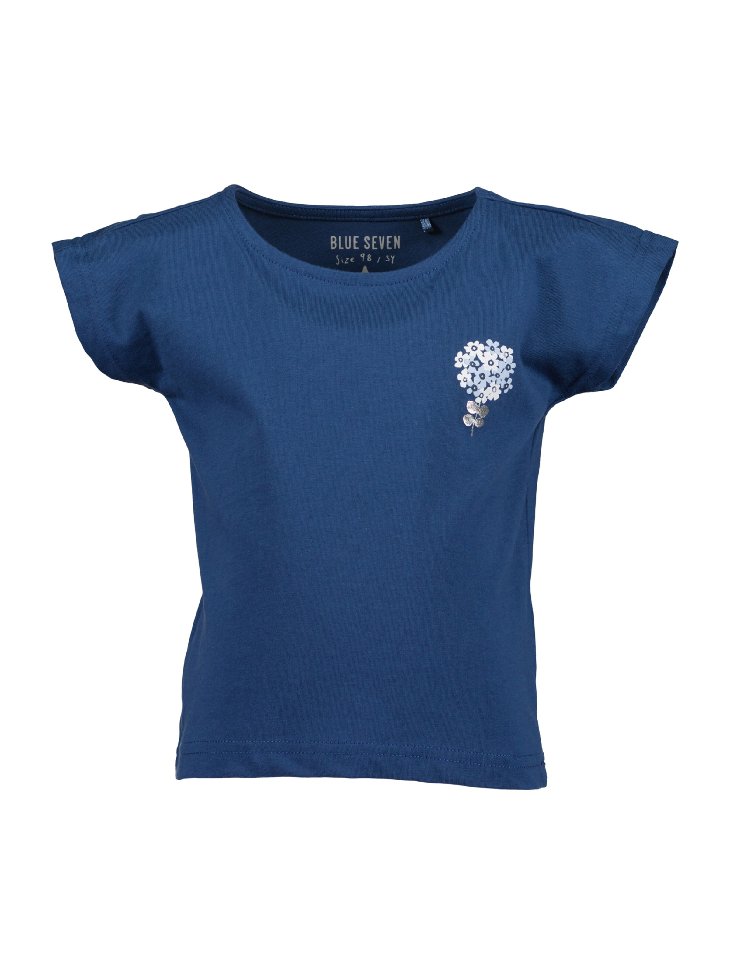 BLUE SEVEN Tričko - Modrá: predná strana